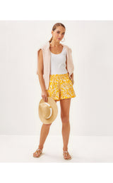 Lilo Linen Short - Honeycomb Hideaway