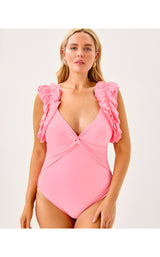 StevieKate One Piece Swimsuit - Conch Shell Pink