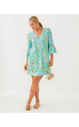 Danika 3/4 Sleeve Tunic Dress - Sun Of A Bun