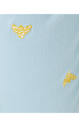 Annet High Rise Crop Flare Pant - Bluette