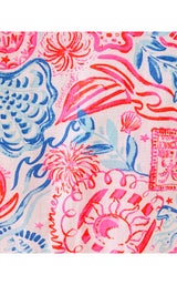 Mialeigh Elbow Sleeve Linen Dress - Sun Sea Sand