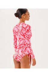 UPF50+ Royden Rashguard Top - Cane Coral