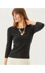 Esli Sweater - Black Metallic