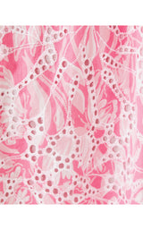 Allarie Midi Dress - Rousseau Pink Tulip To Tango