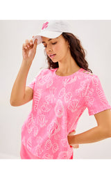 Barreto Knit Top - Rousseau Pink Cool As Shell
