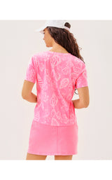 Barreto Knit Top - Rousseau Pink Cool As Shell