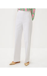 Ellamarie Stretch Pant - Resort White