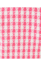 Mini Rohana Boucle Jacket - Rousseau Pink Charming Check Boucle