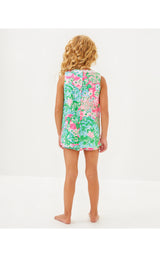 Mini Romey Shift Set - Plumes In Bloom