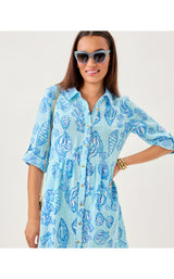 Shaela Dress - Fresh Water Blue Cool As Shell
