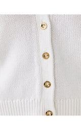 Tippery Cardigan - Resort White