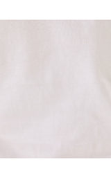 Gabbie Crochet Trimmed Knit Top - Resort White