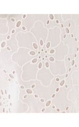 Croix Eyelet Short - Resort White Beach Haven Eyelet