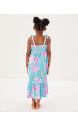 Mini Kailua Maxi Dress - Royal Coral