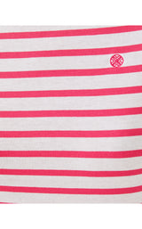 Lilly Pulitzer x Saint James Minquidame Tee - Rose Soleil Stripes