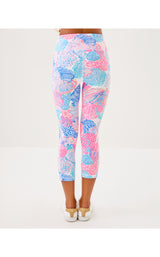 UPF50+ Weekender High Rise Crop - Roar Of The Seas