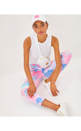 UPF50+ Weekender High Rise Crop - Roar Of The Seas