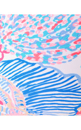 UPF50+ Weekender High Rise Crop - Roar Of The Seas