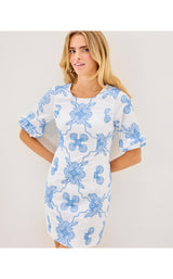 Fiesta Dress - Al Fresco Dot Embroidery