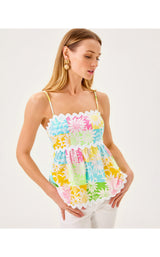 Jaydis Top - Via Sunny Sunflowers