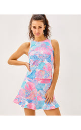 UPF50+ Zadora High Rise Skort - Roar Of The Seas