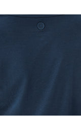 UPF50+ Heston Long Sleeve Tee - Low Tide Navy