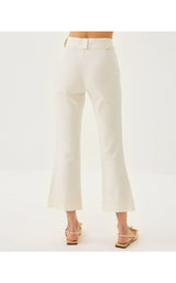 Parrish High Rise Crop Flare - Coconut