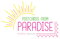 Postcards from Paradise logo