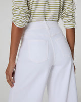 SPANXshape™ EveryWear Cropped Wide Leg Jeans - White