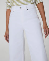 SPANXshape™ EveryWear Cropped Wide Leg Jeans - White