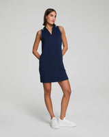 SPANX® AirEssentials Pique Polo Tank Dress - Timeless Navy