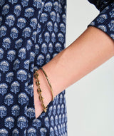 Pippa Corduroy Dress - Avi Block Naut Navy
