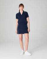 SPANX® AirEssentials Pique Polo Top - Timeless Navy
