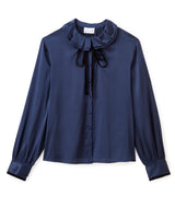 Emerson Blouse - Midnight Blue