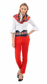 Priss Blouse - Chiffon - White