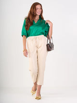 Joy Jogger - Sandshell Vegan Leather