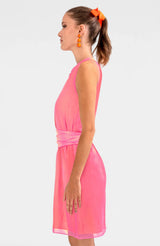 Sorbet Dress in Pink/Orange