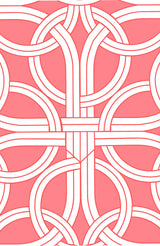 Puff Sleeve Top in Melon Ring Toss