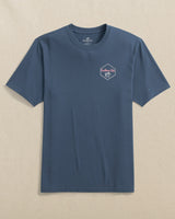 Tropical Jack Short Sleeve T-Shirt - Light Indigo