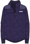 Dreamcloth® Shep Shirt® - Avi Print Indigo Heather