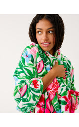 Paradise Engineered Blanket - Multi Glowing Gardens Engineered