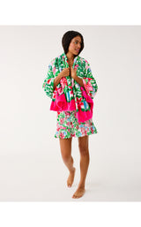 Paradise Engineered Blanket - Multi Glowing Gardens Engineered