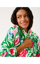 Paradise Engineered Blanket - Multi Glowing Gardens Engineered