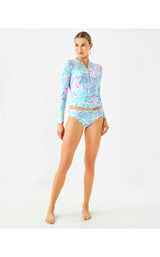 Lagoon Sarong Hipster Bottom - Via Del Mar
