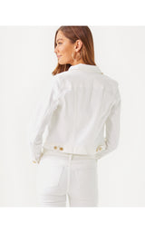 Seaspray Denim Jacket - Resort White