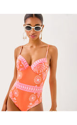 Palma One-Piece Swimsuit - Breezy Palm