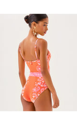 Palma One-Piece Swimsuit - Breezy Palm