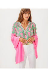 Lanelle Cashmere Wrap - Rousseau Pink