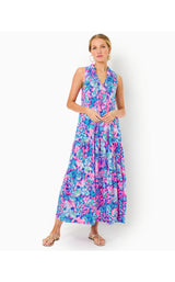 Malone Maxi Dress - Sitting Seaside