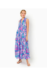 Malone Maxi Dress - Sitting Seaside